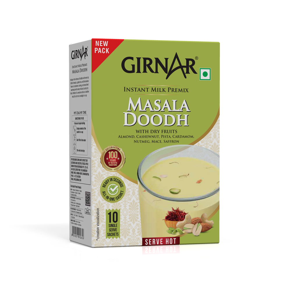 Instant Milk Premix With Dry Fruits 10 Sachets