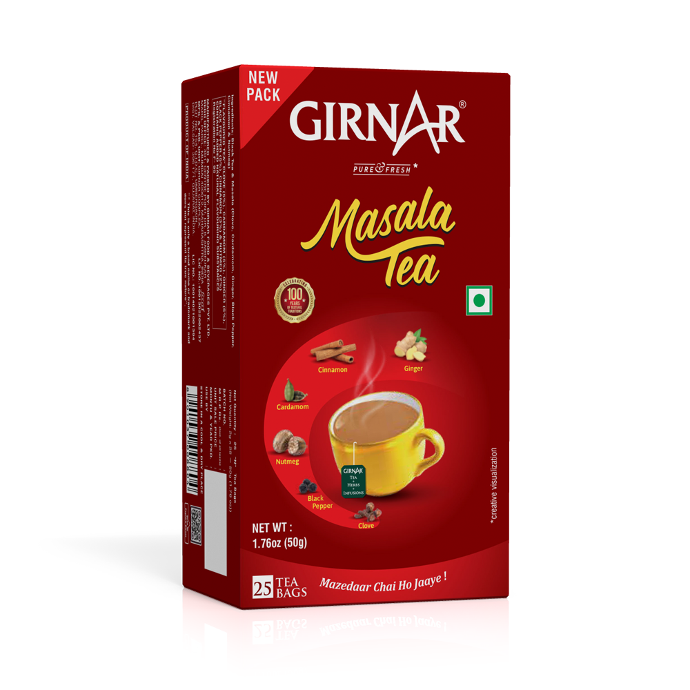Black Tea Bags - Masala Tea 25 Tea Bags