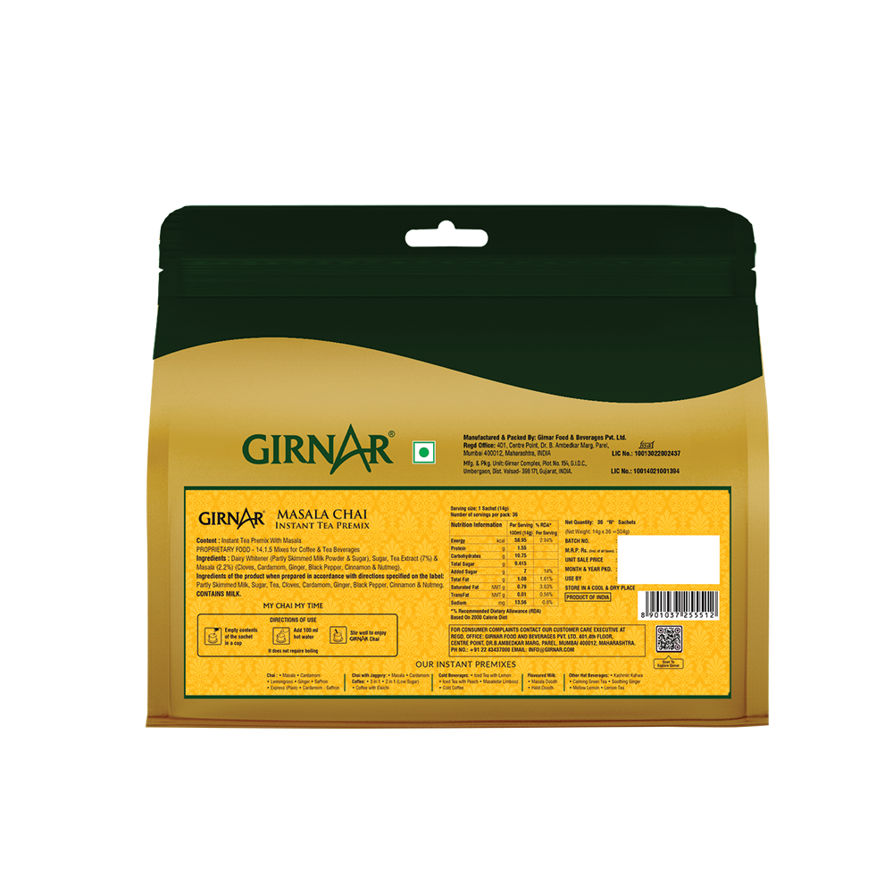 Instant Tea Premix With Masala 10 Sachets