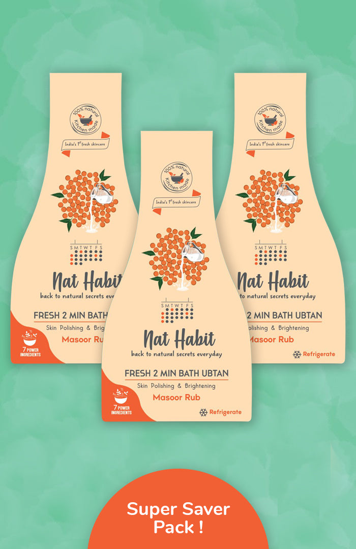 Masoor Rub Bath Ubtan 80g x 3個