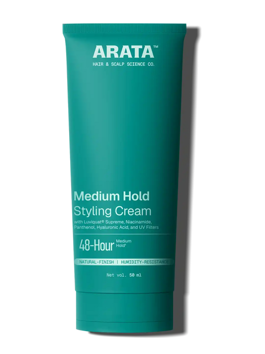 【Arata】 Medium Hold Styling Cream - 50 ml｜ミディアムホールド スタイリングクリーム｜50 ml
