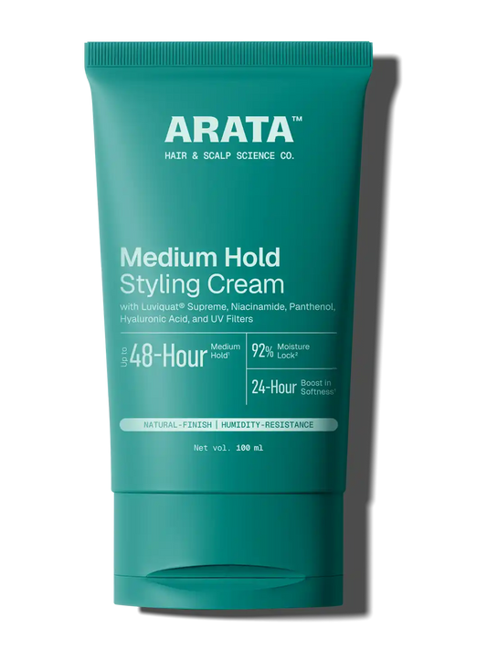 【Arata】 Medium Hold Styling Cream - 100 ml｜ミディアムホールド スタイリングクリーム｜100 ml