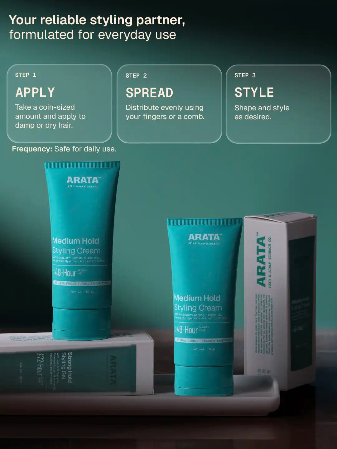Medium Hold Styling Cream - 50 ml 50 ml