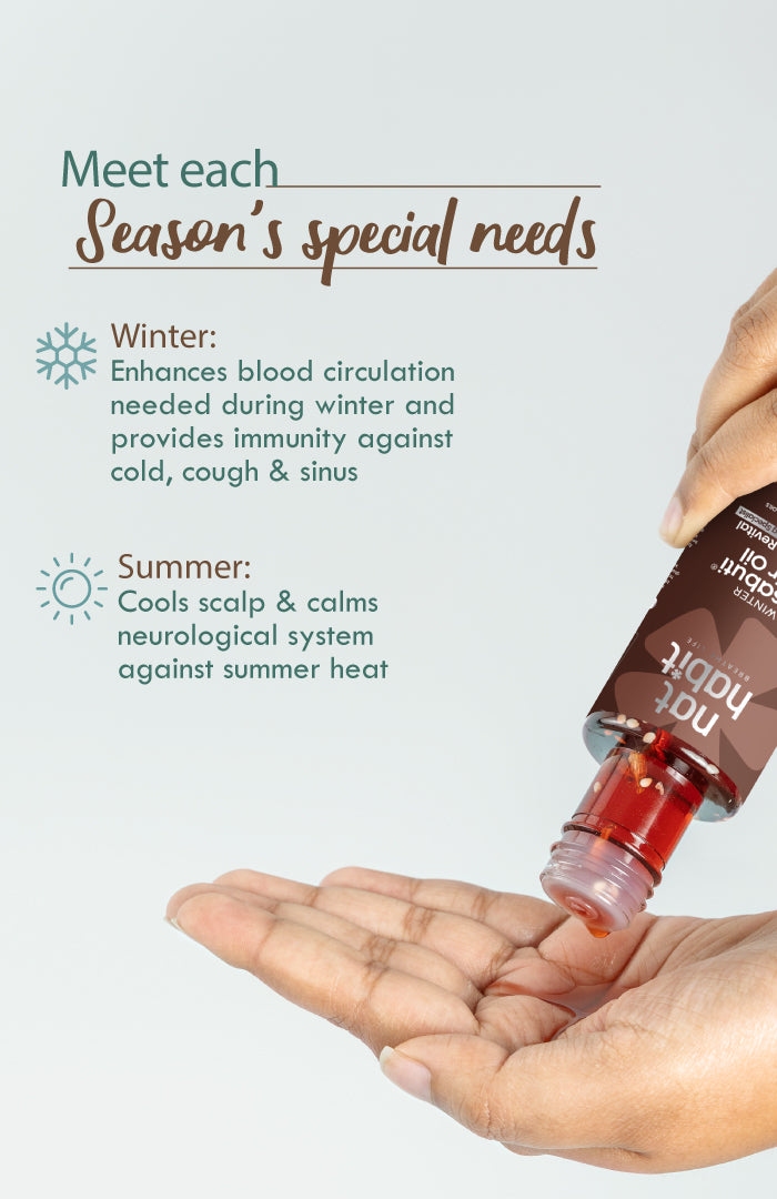 Men’s Hair Revital DASABUTI Winter Hair Oil 100ml