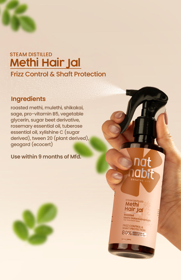 Methi Hair Jal Post-Wash Serum Spray 200ml