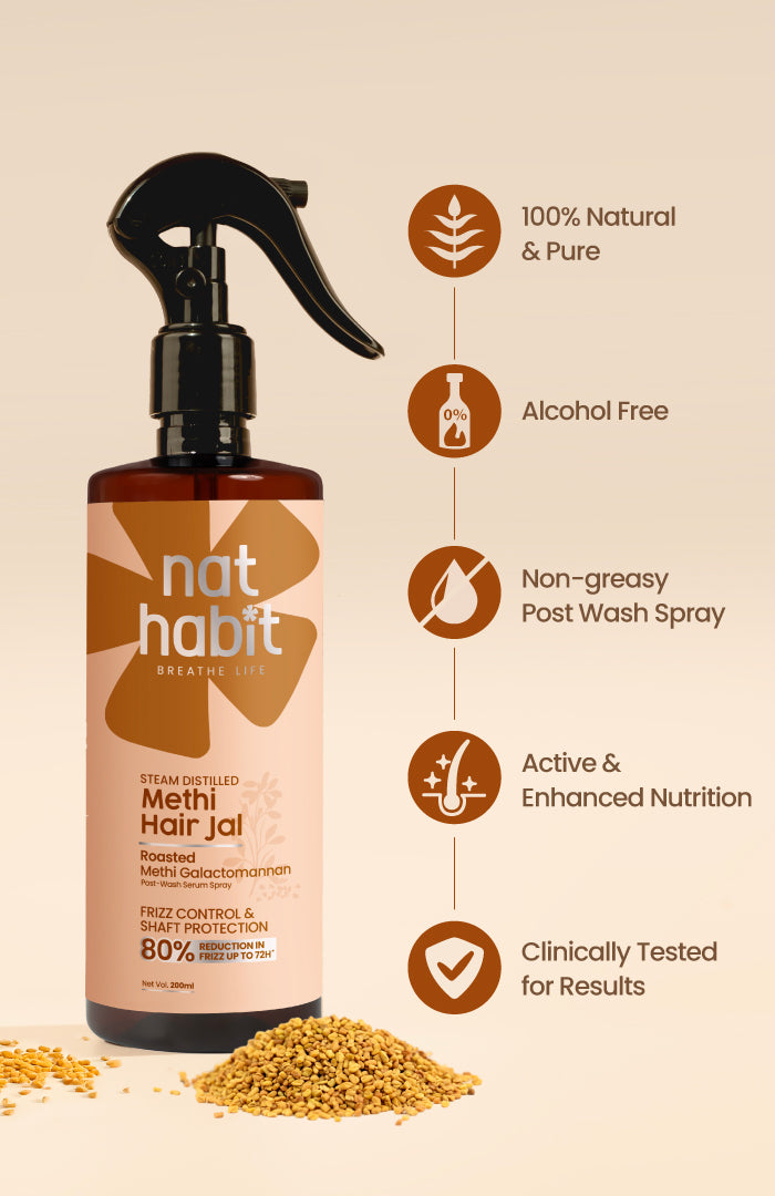 Methi Hair Jal Post-Wash Serum Spray 200ml