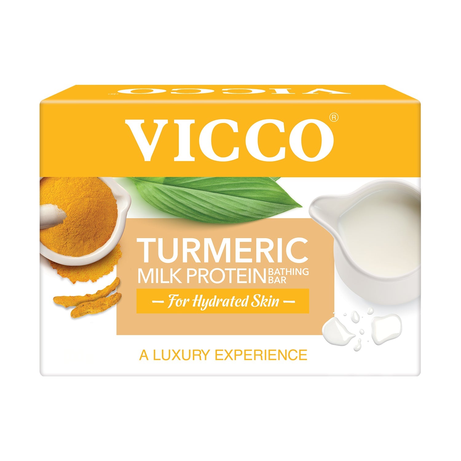 【Vicco】 Turmeric Milk Protein Bathing Bar｜ターメリック ミルクプロテイン バスソープ｜50g