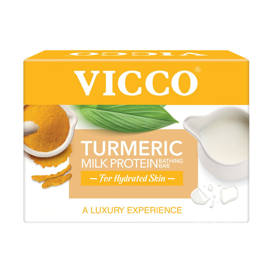【Vicco】 Turmeric Milk Protein Bathing Bar｜ターメリック ミルクプロテイン バスソープ｜50g