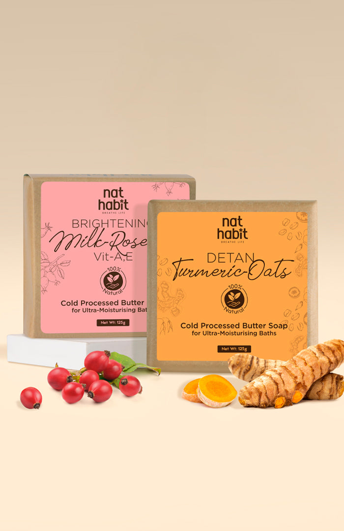 Glow & Nourish Soap Combo 125g × 4