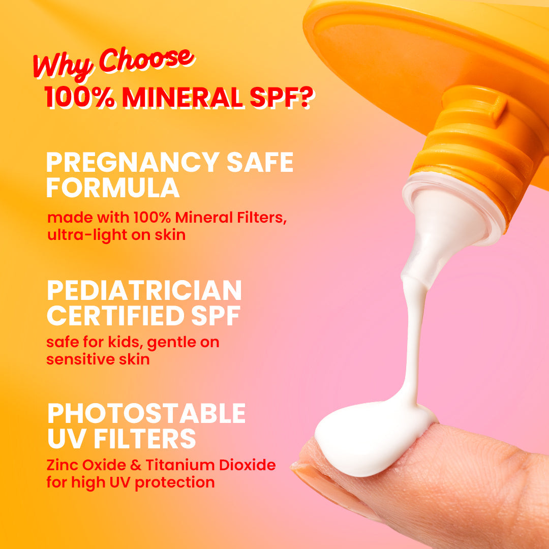 Vitamin C + E 100% Mineral Sunscreen IN-VIVO tested SPF 50+, PA++++ 50g