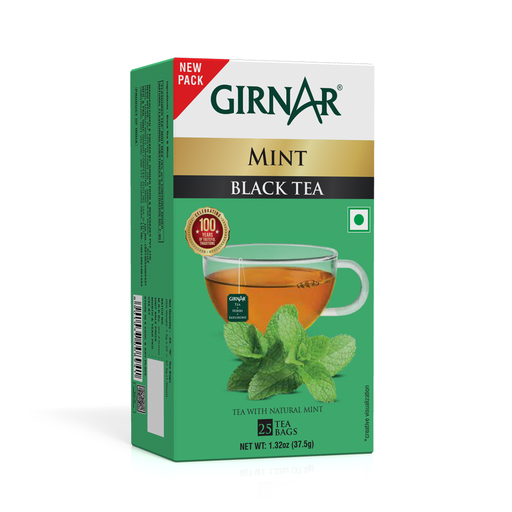 Black Tea Bags - Pudina 25 Tea Bags