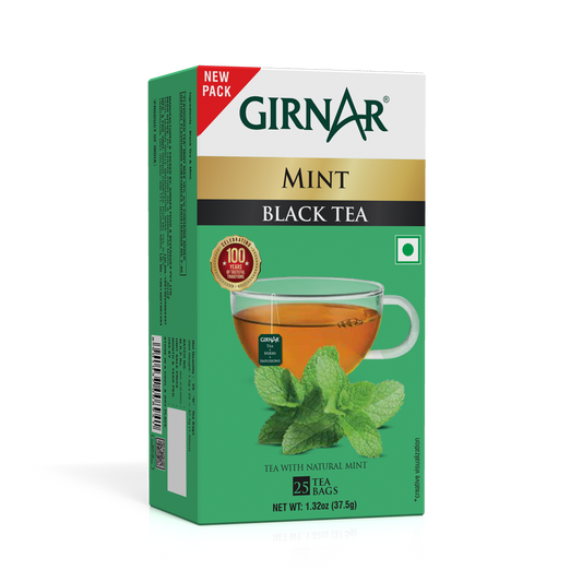 Black Tea Bags - Pudina 25 Tea Bags