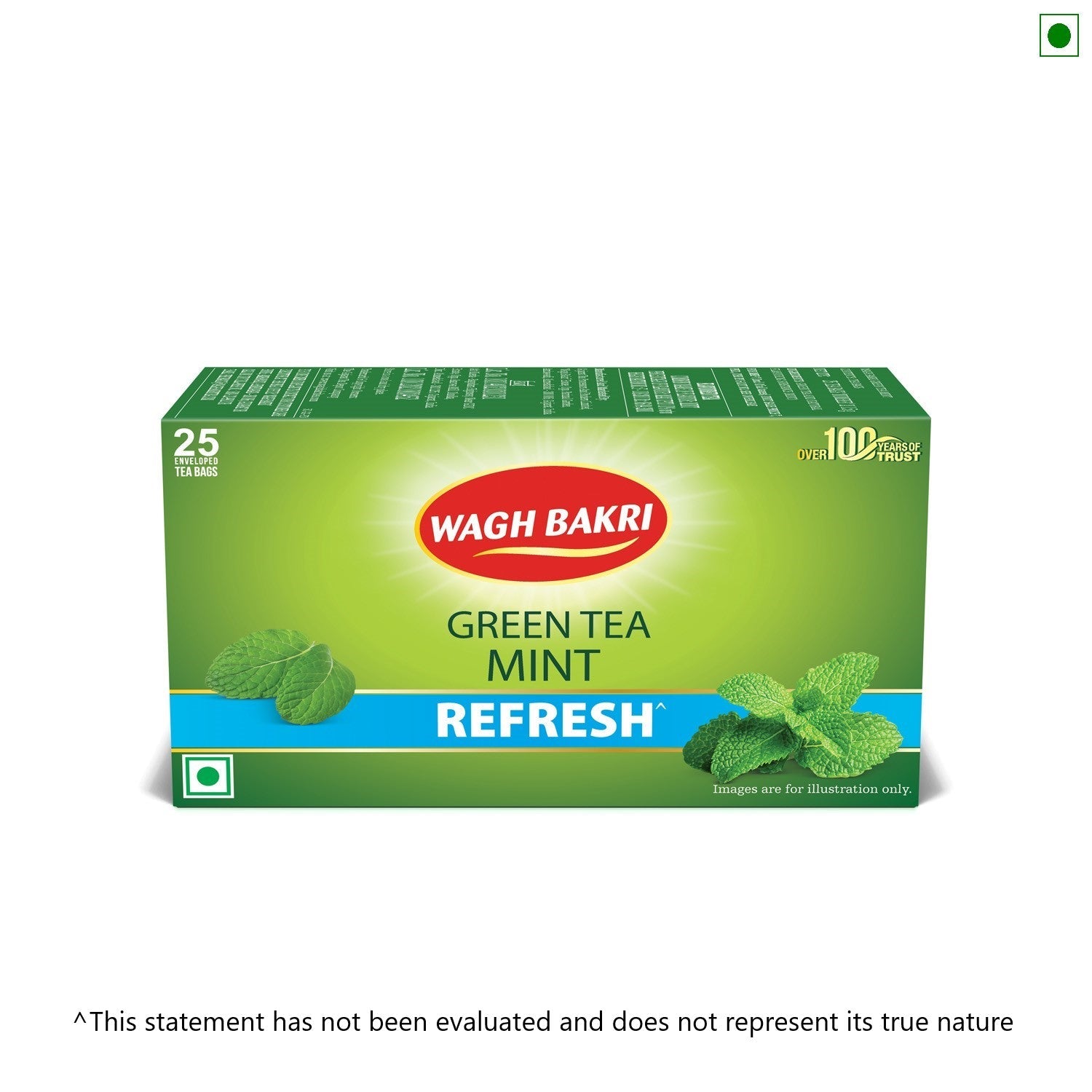 Mint Green Tea Bags