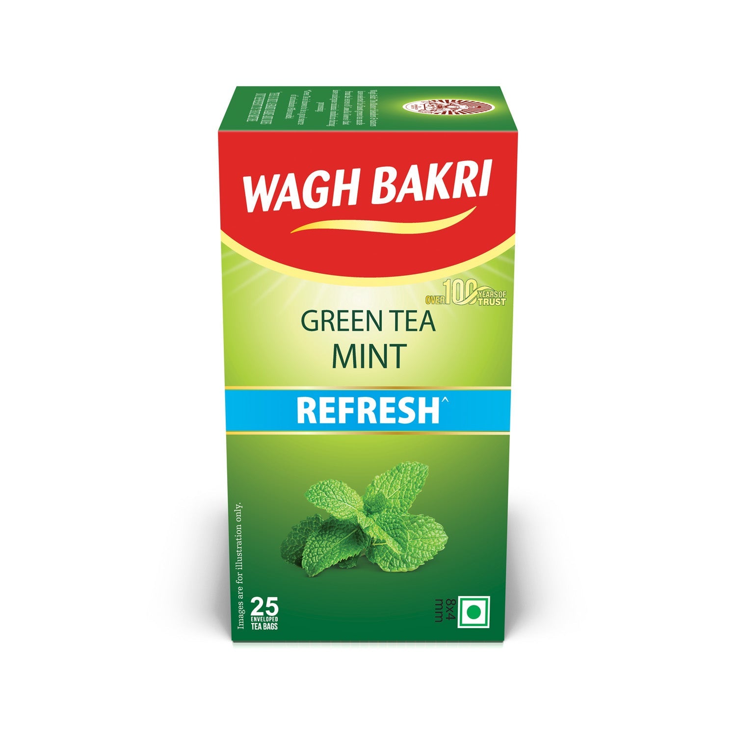Mint Green Tea Bags