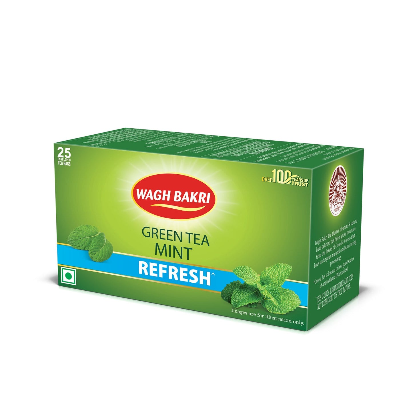 Mint Green Tea Bags