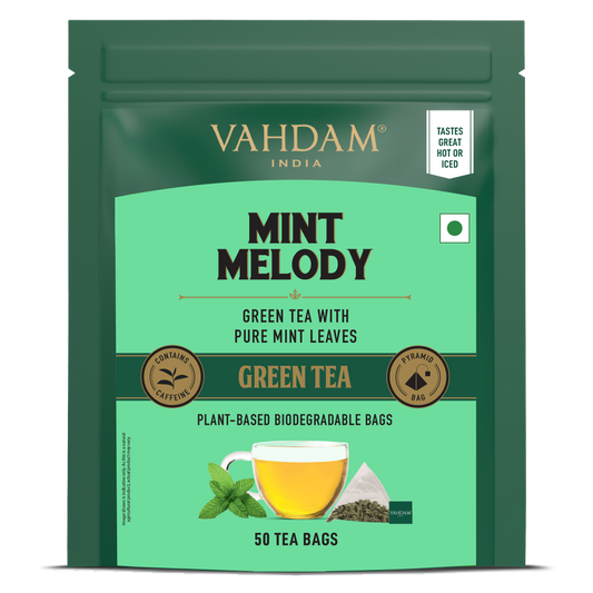 Mint Melody Green Tea, 50 Count 50 Count