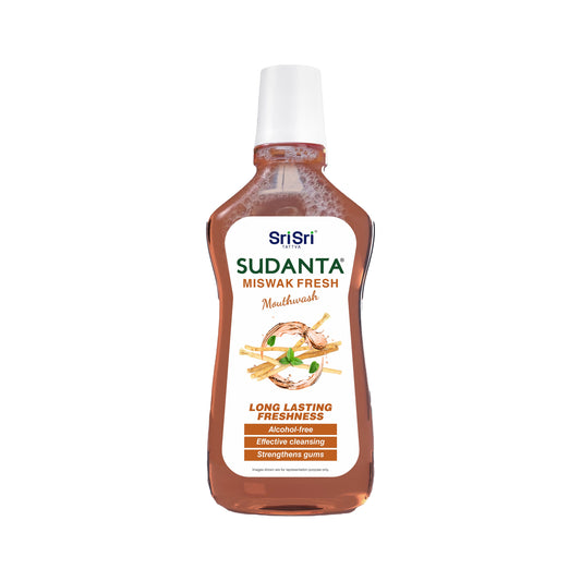 【Sri Sri Tattva】 Sudanta Miswak Mouthwash｜ スダンタ ミスワク マウスウォッシュ｜ 250ml