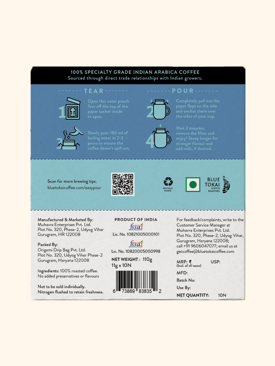 Mixed Light to Dark Roasts Easy Pour Pack of 10