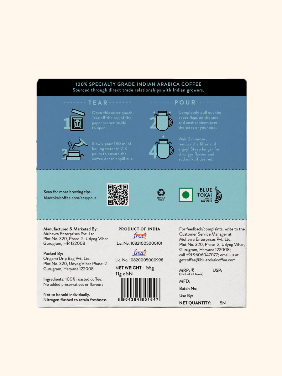 Mixed Light to Dark Roasts Easy Pour Pack of 5