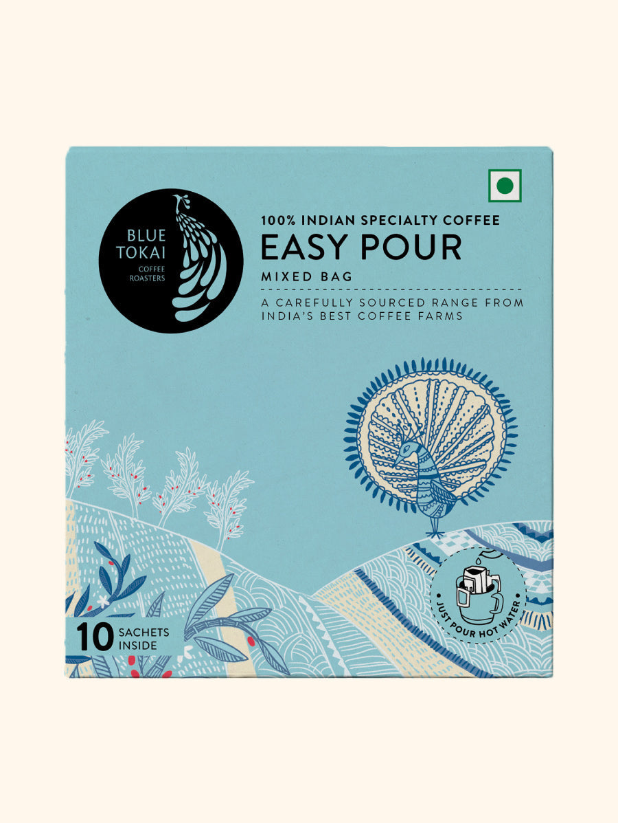 Mixed Light to Dark Roasts Easy Pour Pack of 10