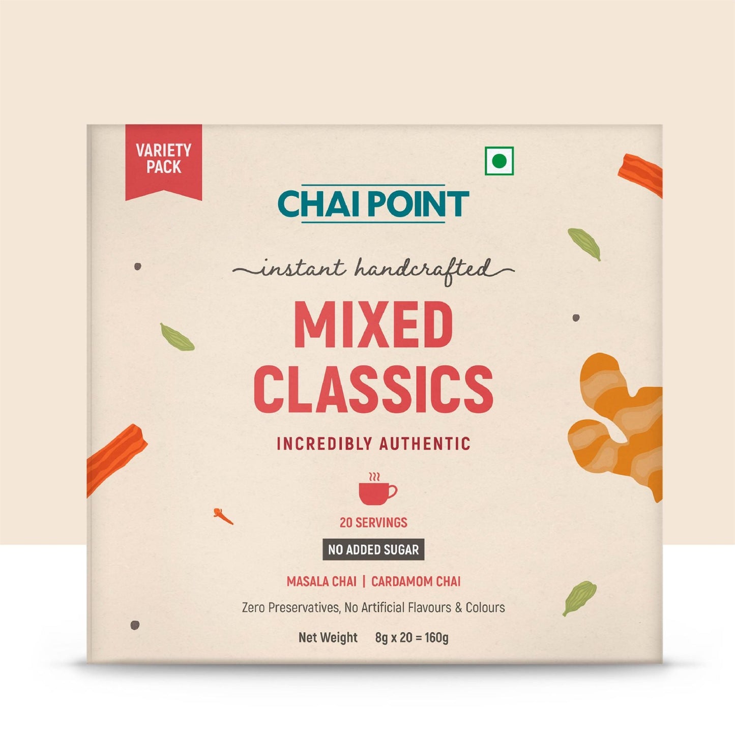 Mixed Classics No Sugar - Instant Tea Variety Pack