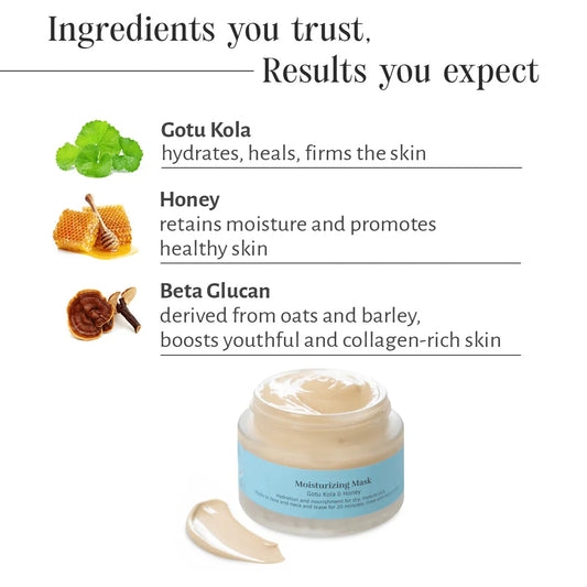【Shankara Naturals India】 Moisturising Mask, by Shankara - 50 ml｜モイスチャライジング マスク 50ml｜50ml
