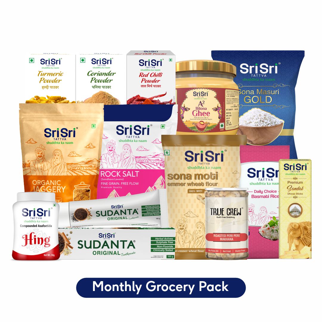 【Sri Sri Tattva】 Monthly Grocery Pack｜ マンスリー グロサリー パック｜ 2000g