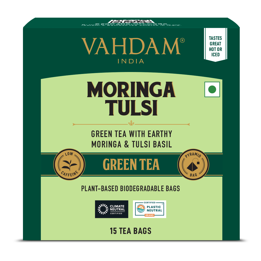 Moringa Tulsi Green Tea, 15 Count 15 Count