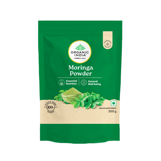 【Organic India】 Organic Moringa Powder｜オーガニック モリンガパウダー｜200 g