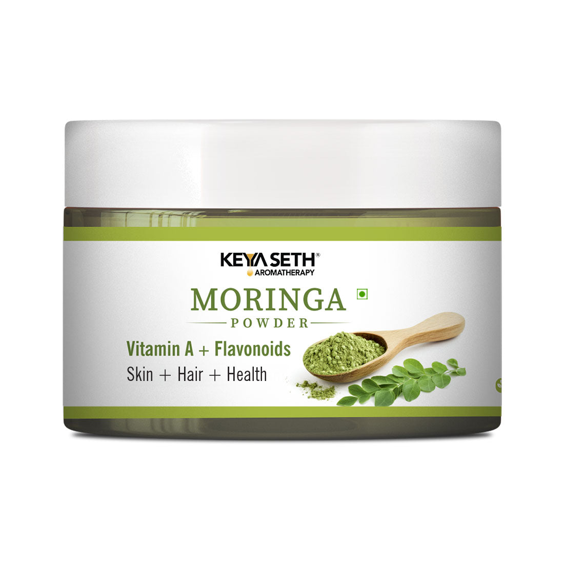 Moringa Powder with Vitamin A & Flavonoids for Hydration, Soothing, Anti-Wrinkle, Dryness Relief, Weight Loss Support, Boost Energy & Collagen 75g