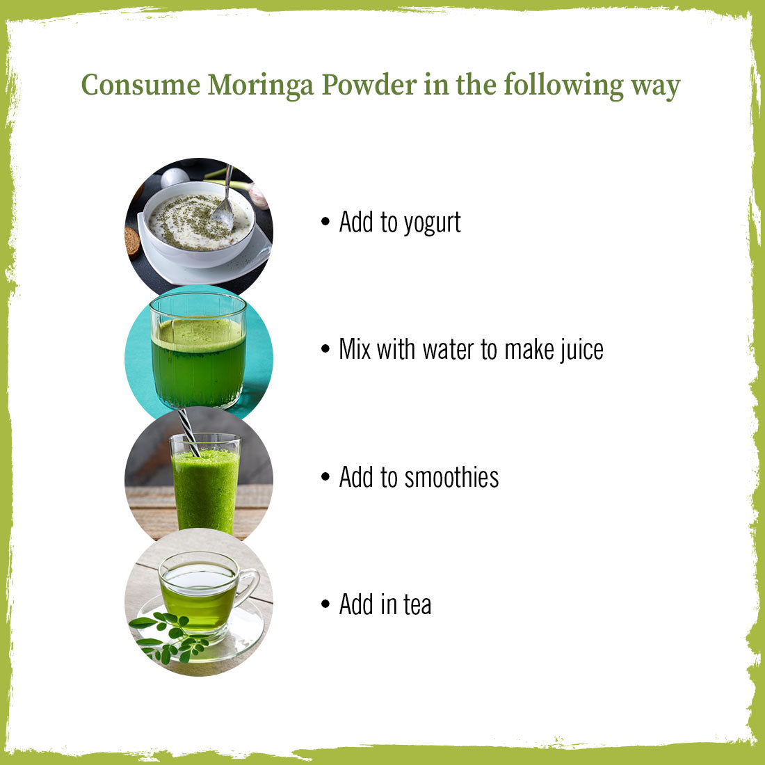 Moringa Powder with Vitamin A & Flavonoids for Hydration, Soothing, Anti-Wrinkle, Dryness Relief, Weight Loss Support, Boost Energy & Collagen 75g