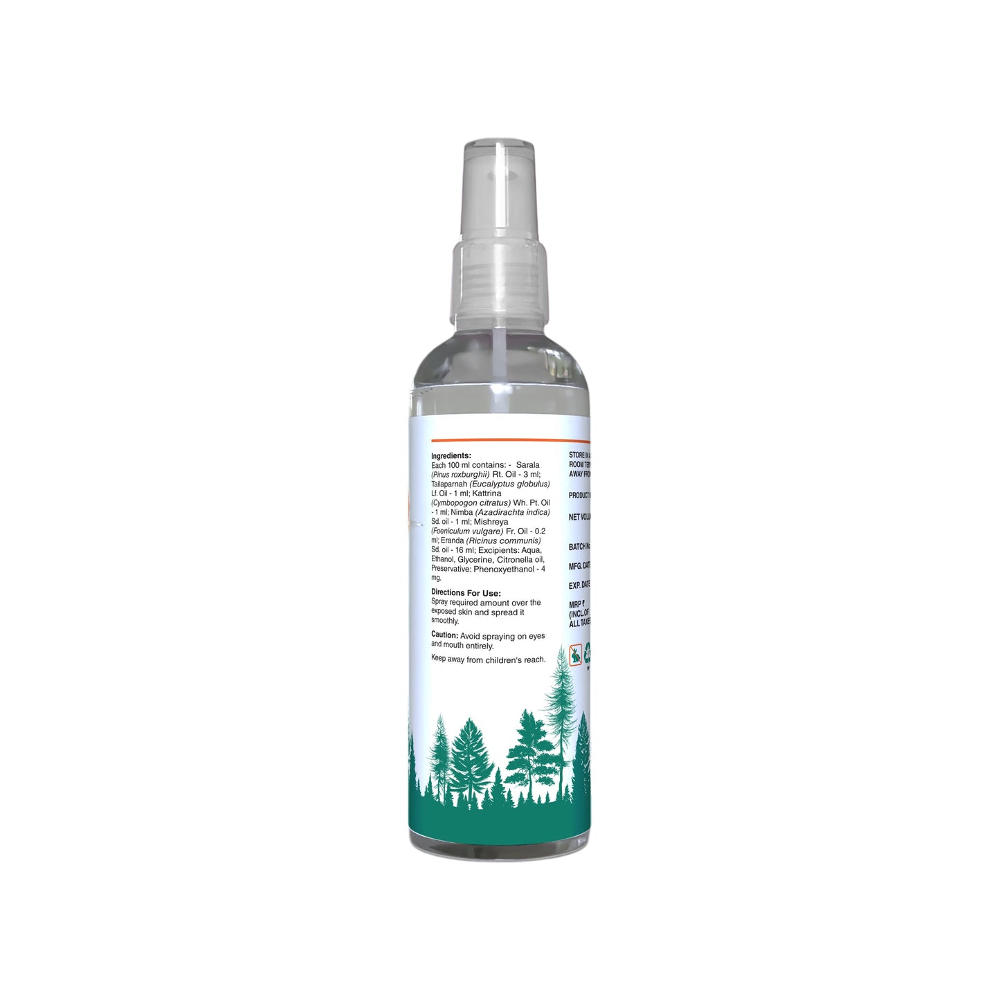 Mosquito Repellent - Long-Lasting Protection from Insects, 50ml 50ml