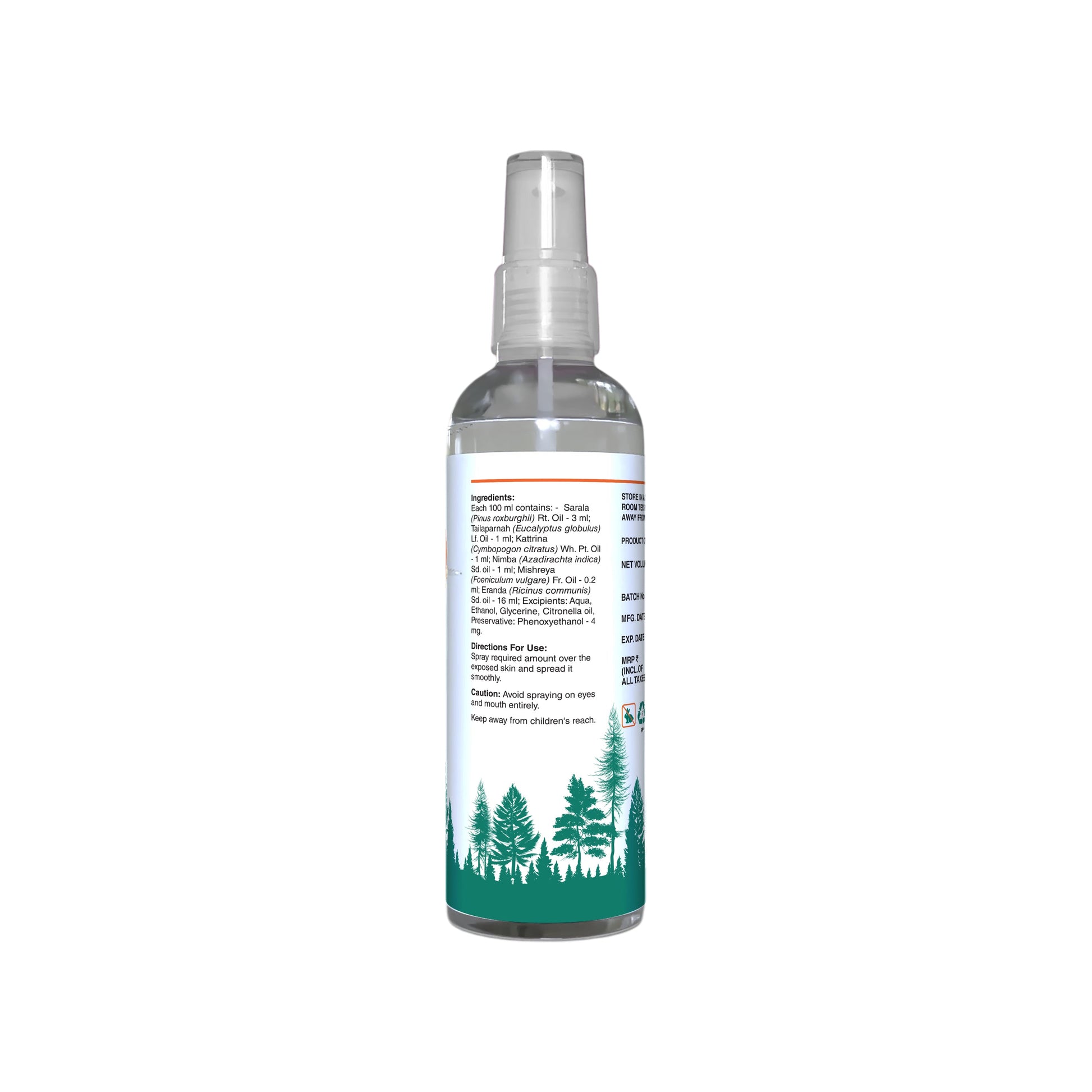 Mosquito Repellent - Long-Lasting Protection from Insects, 50ml 50ml