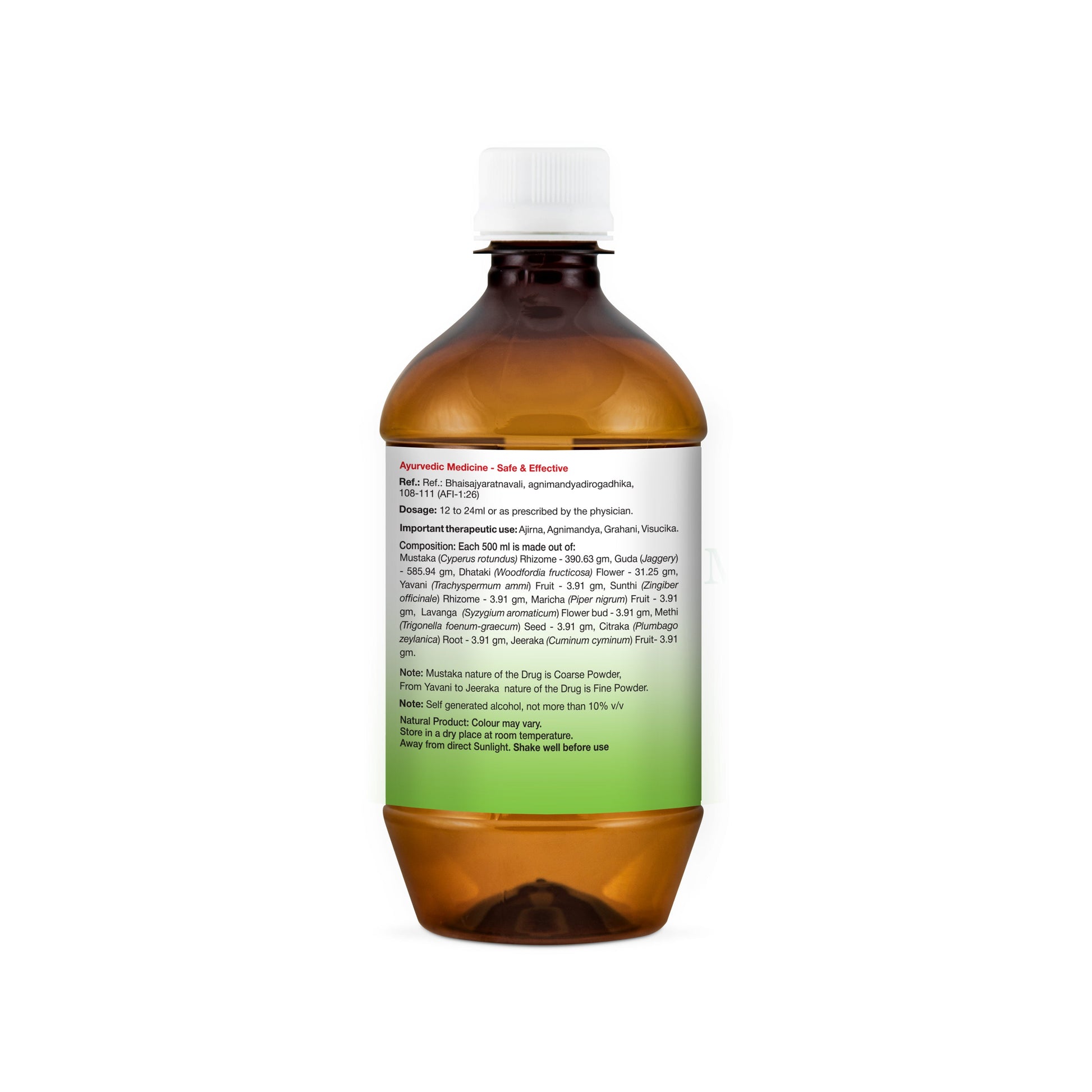 Mustakarishata, 500 ml 500ml