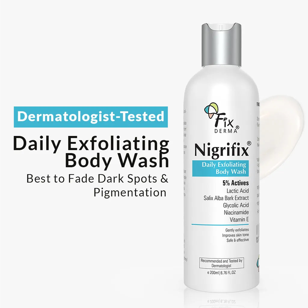 【Fixderma】 Nigrifix Daily Exfoliating Body Wash｜ニグリフィックス デイリー エクスフォリエーティング ボディウォッシュ｜200ml