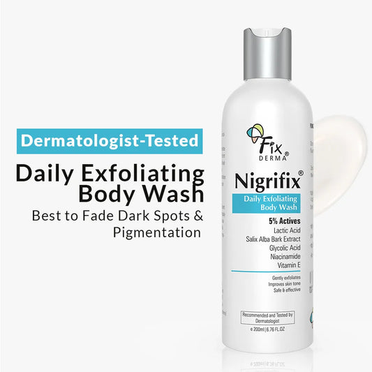 【Fixderma】 Nigrifix Daily Exfoliating Body Wash｜ニグリフィックス デイリー エクスフォリエーティング ボディウォッシュ｜200ml