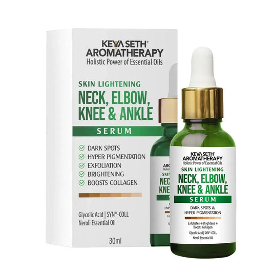 Skin Lightening Serum for Neck, Elbow, Knee & Ankle, Peptides + Glycolic Acid,Exfoliating + Brightening + Collagen Booster 30g