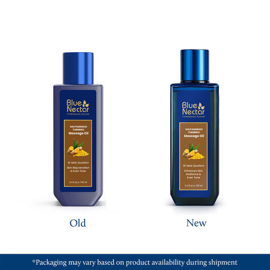 Nalpamaradi Thailam - Skin Brightening Oil with Turmeric for Body and Face (16 herbs) 200ml