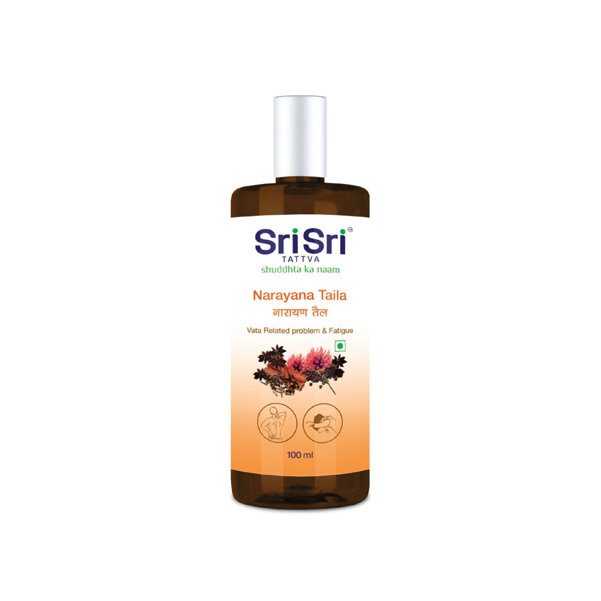 Narayana Taila - Vata Related Problem & Fatigue, 100 ml 100ml