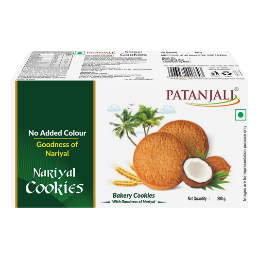 Patanjali Nariyal Cookies (200 Gram)