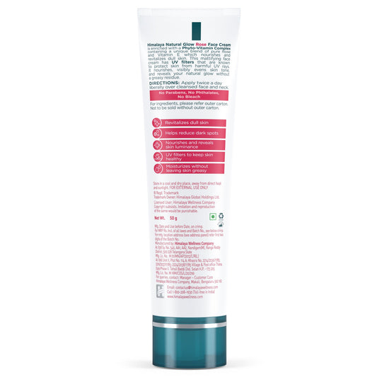 Natural Glow Rose Face Cream 25g