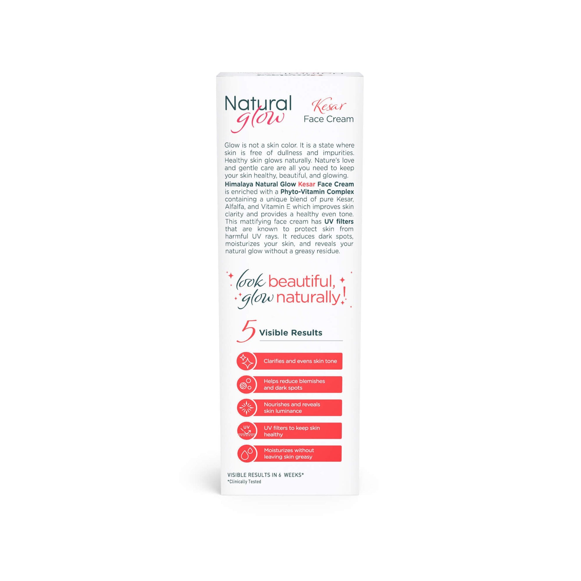 Natural Glow Kesar Face Cream 25g