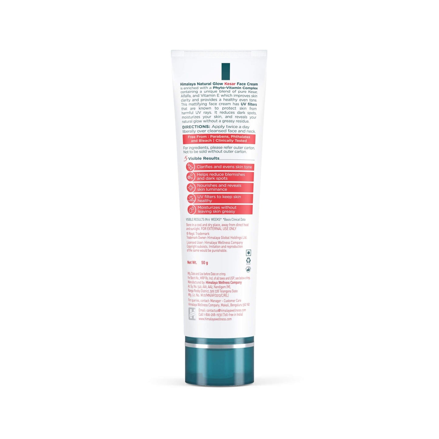 Natural Glow Kesar Face Cream 25g