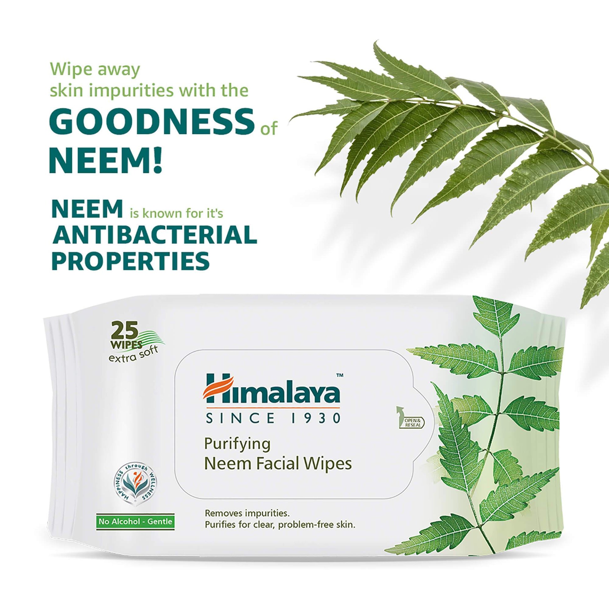 Purifying Neem Facial Wipes 25's