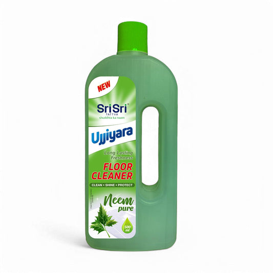 Ujjiyara Floor Cleaner Neem Pure - Long Lasting Freshness, 500ml (Buy 1 Get 1) 500ml