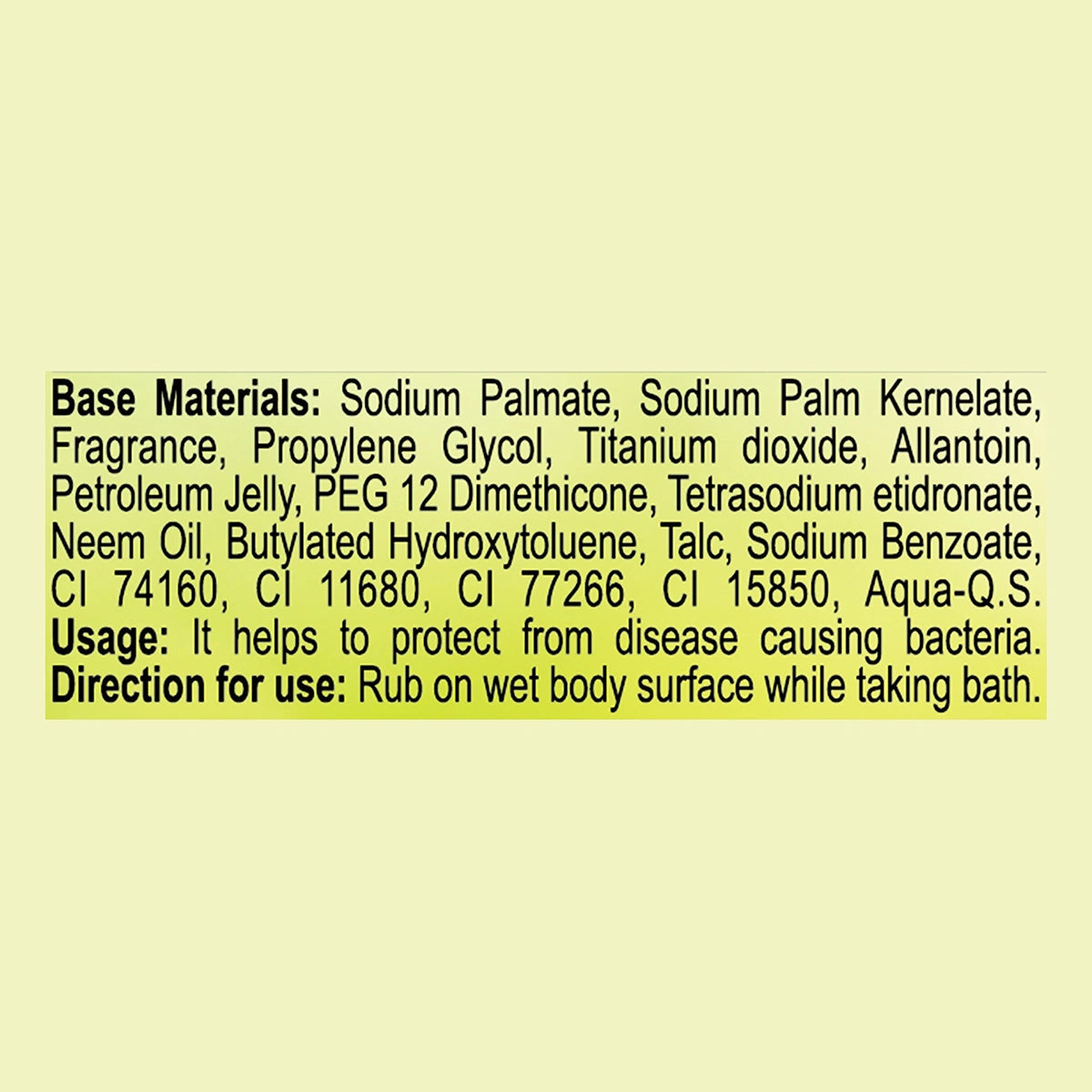 Patanjali Neem Kanti Body Cleanser 150 g x 4N