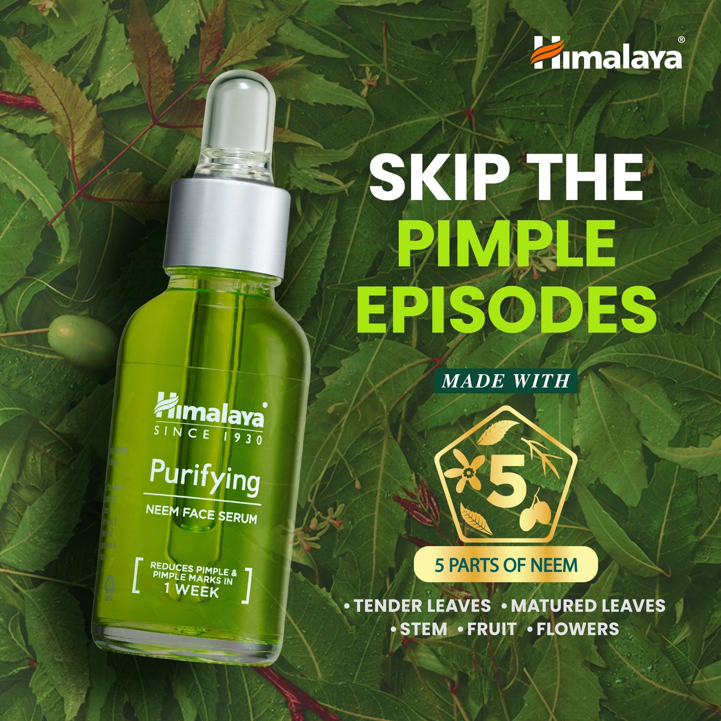 Purifying Neem Face Serum 30ml