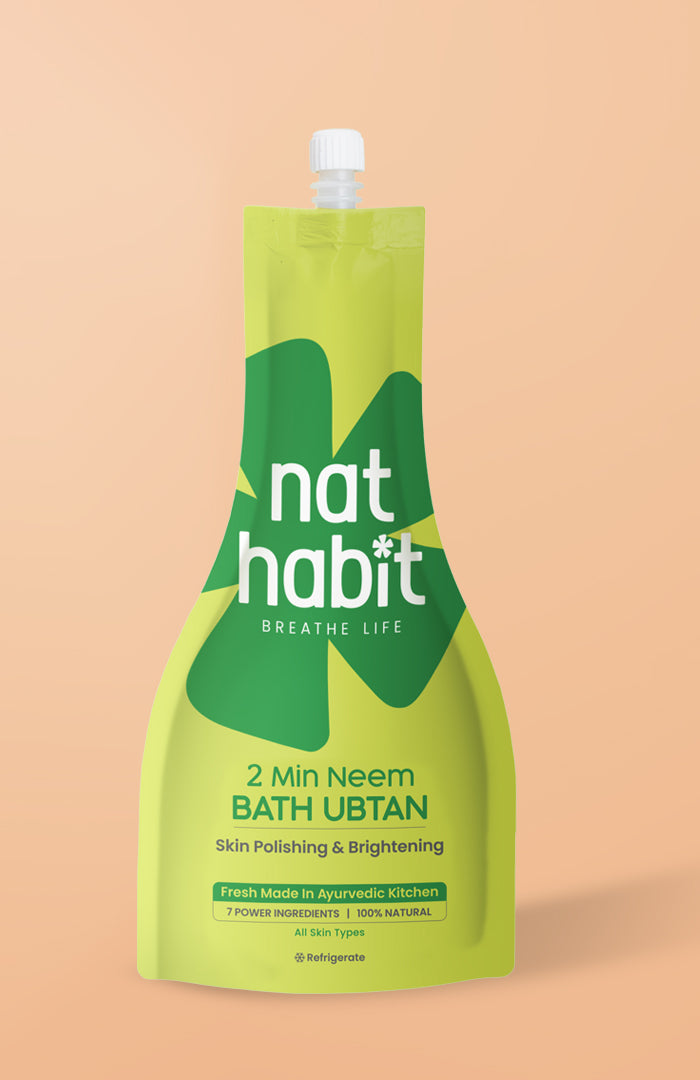 Neem Cure Bath Ubtan 80g-x3