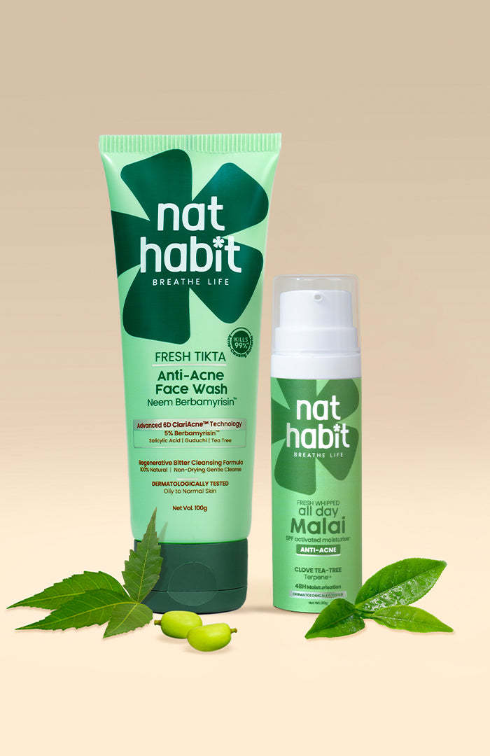 Anti-Acne Cleanse + Moisture Combo Combo Pack of 2
