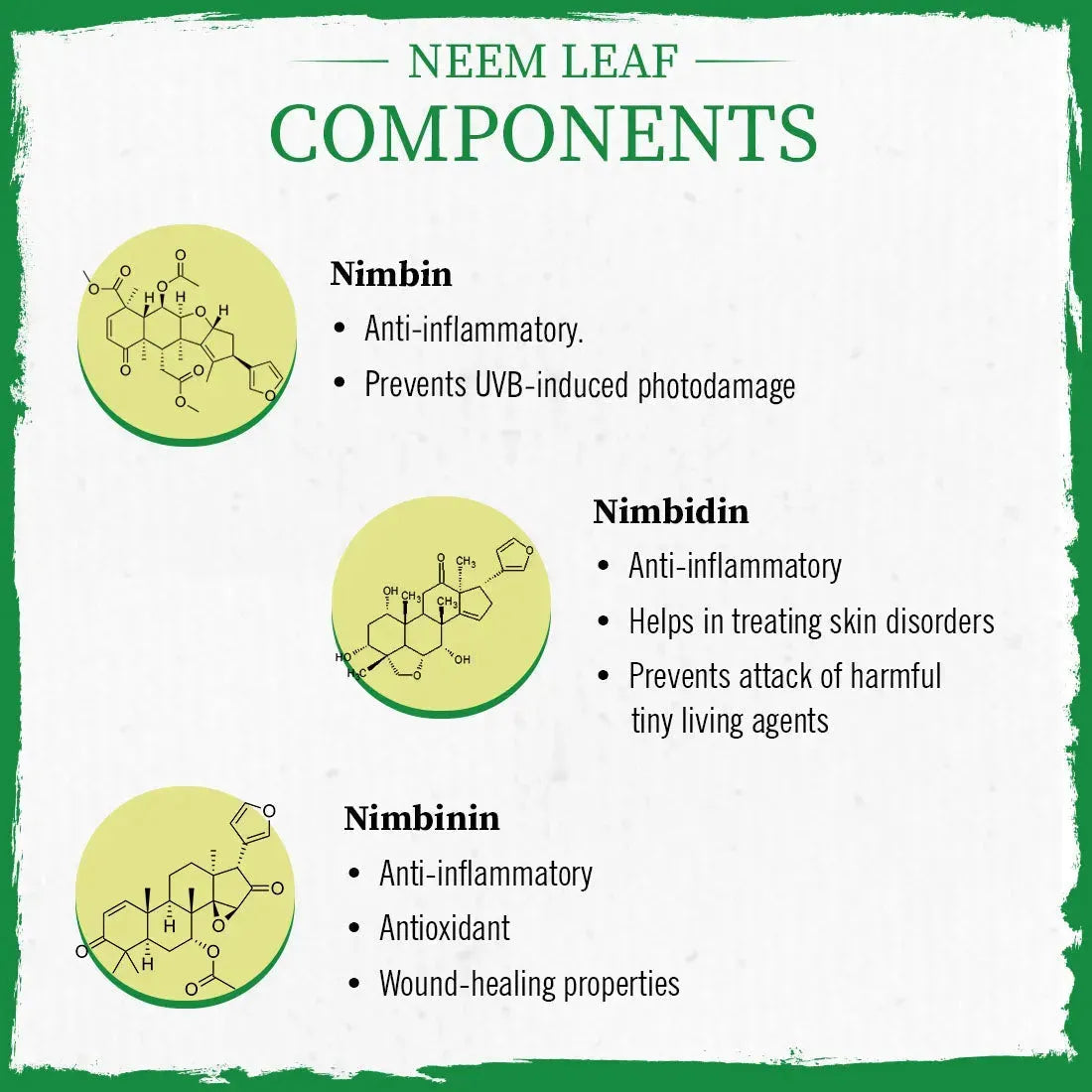 Neem Leaf Powder Face Pack for Women & Men Reduces Acne & Oily Skin + Glowing 100g
